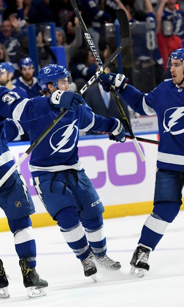 Kucherov, Vasilevskiy help Lightning beat Oilers 5-2